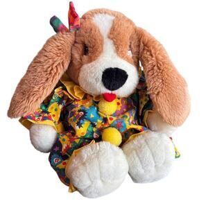 Floppy Ear Clown Dog Plush Commonwealth Pre-Owned